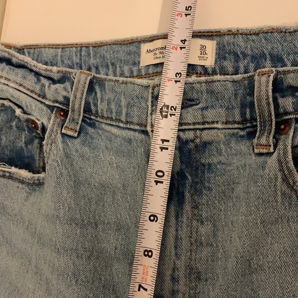 Abercrombie & Fitch 90’s Ultra High Rise Size 10/30 - Picture 6 of 9